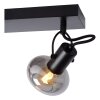 Foco de techo Lucide MADEE Negro, 3 luces