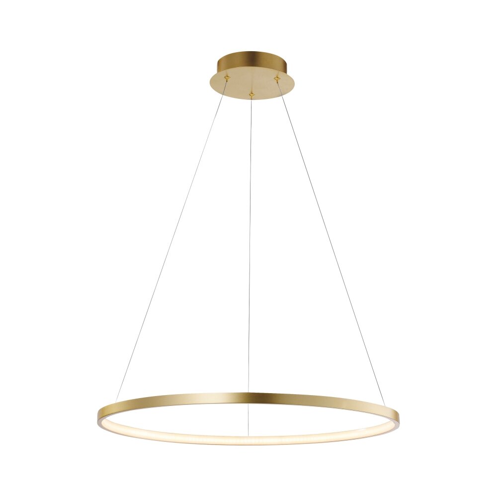 Lámpara Colgante Leuchten Direkt CIRCLE LED dorado, 1 luz main product photo
