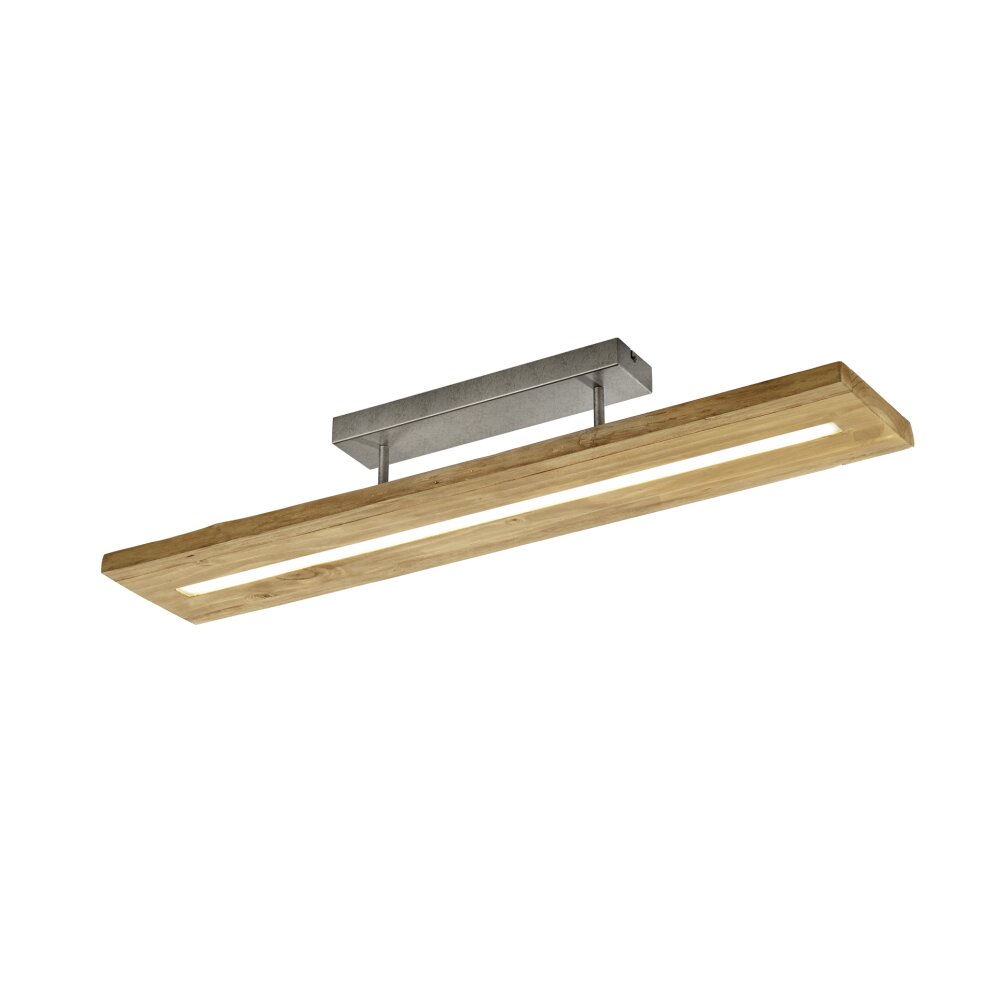 Trio Brad Lámpara de Techo LED Madera clara, 1 luz main product photo