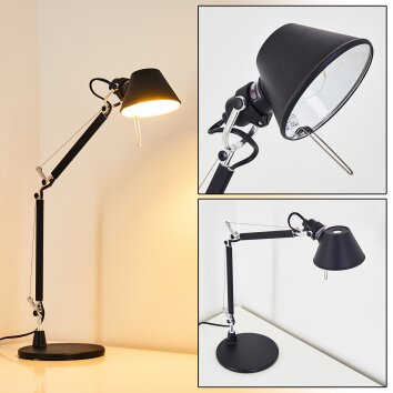 Artemide TOLOMEO MICRO Lámpara de Mesa Negro, 1 luz