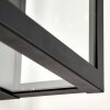 Caudry Aplique para exterior Negro, 2 luces