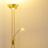 Rom Lámpara de pie LED Latón, 2 luces