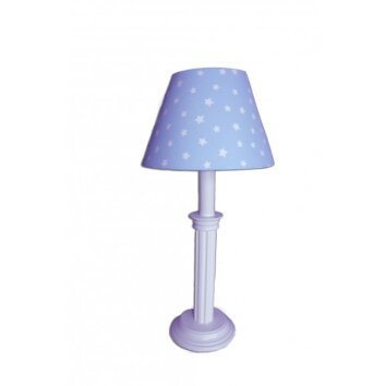 Waldi Sternchen Lámpara de mesa Azul, 1 luz