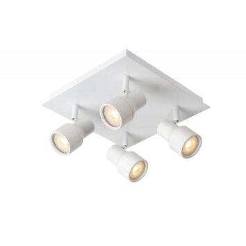 Lucide SIRENE Lámpara de techo LED Blanca, 4 luces