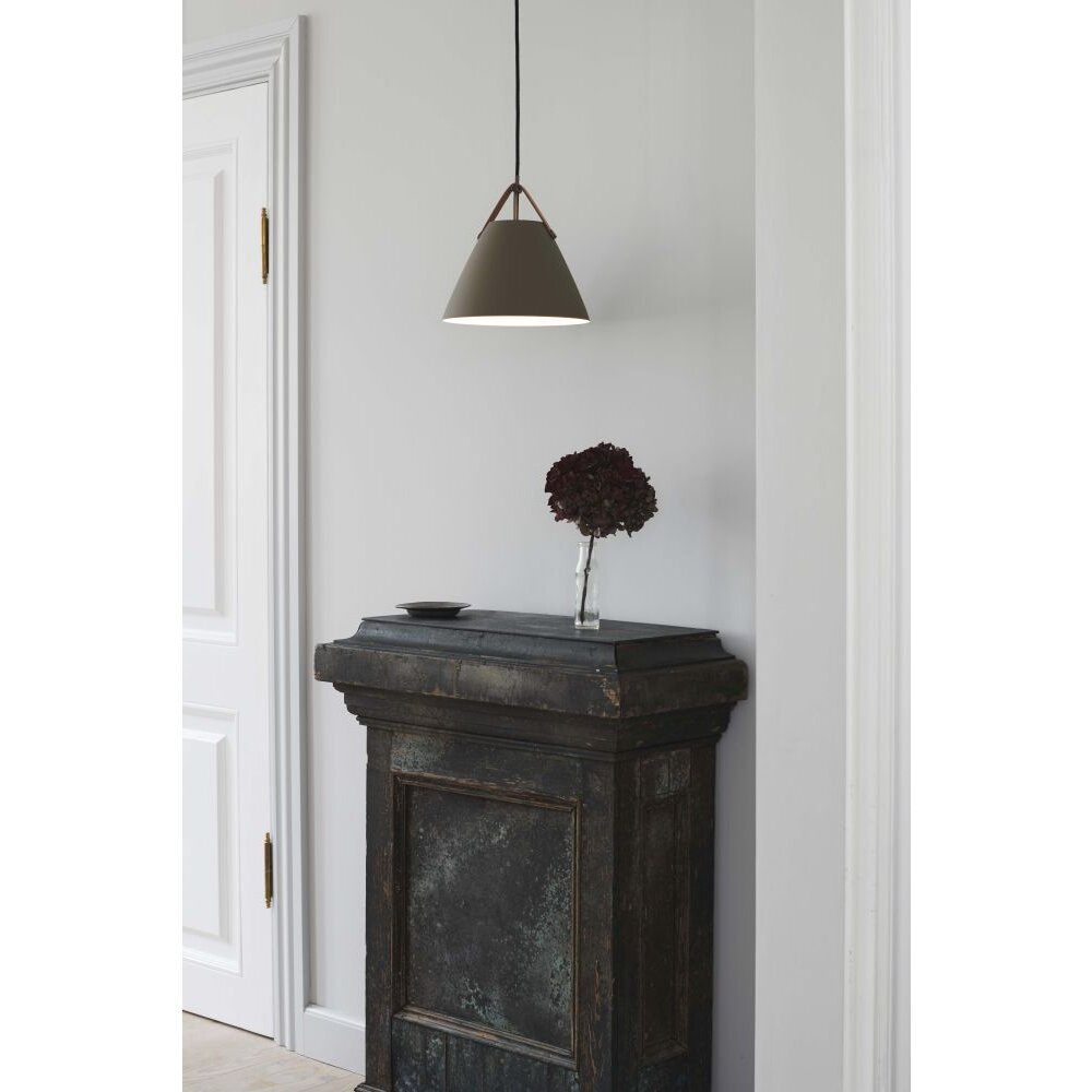Design For The People by Nordlux STRAP Lámpara Colgante Beige, 1 luz main product photo