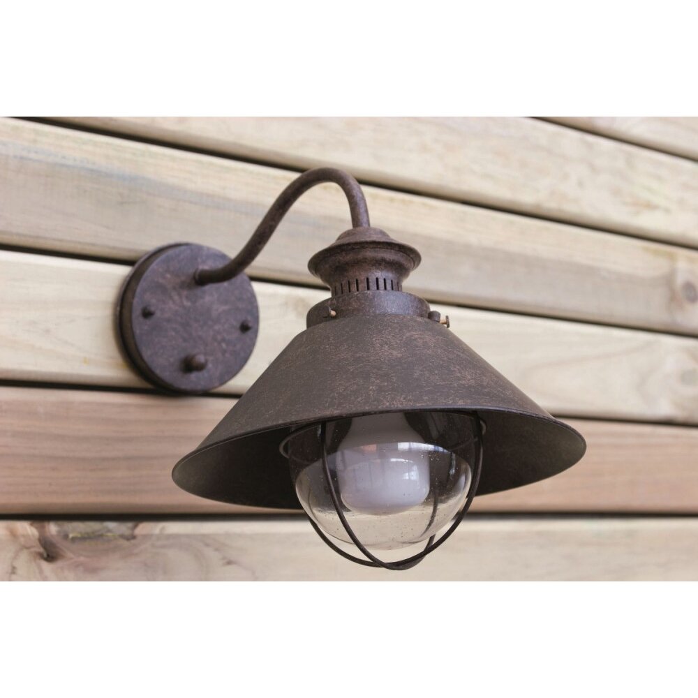 Faro Nautica Aplique para exterior Color óxido, Negro, 1 luz main product photo