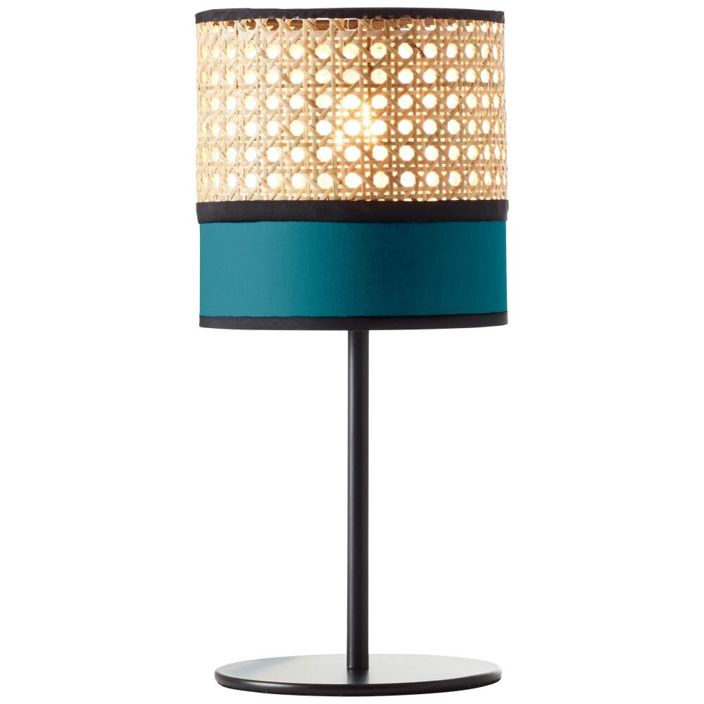 Lámpara de Mesa Brilliant Dayanara Negro, 1 luz main product photo