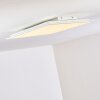 Antria Lámpara de Techo LED Blanca, 1 luz, Cambia de color