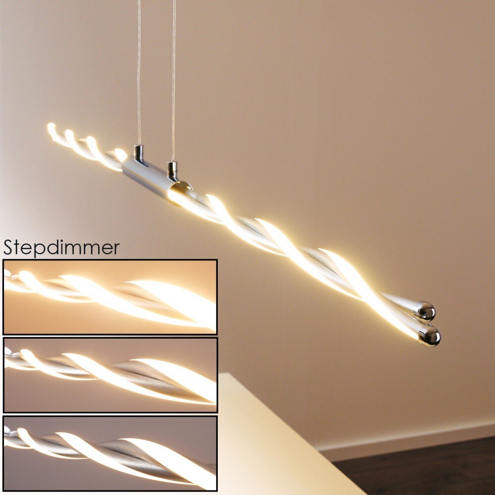 CARMACKS Lámpara colgante LED Cromo, 4 luces main product photo