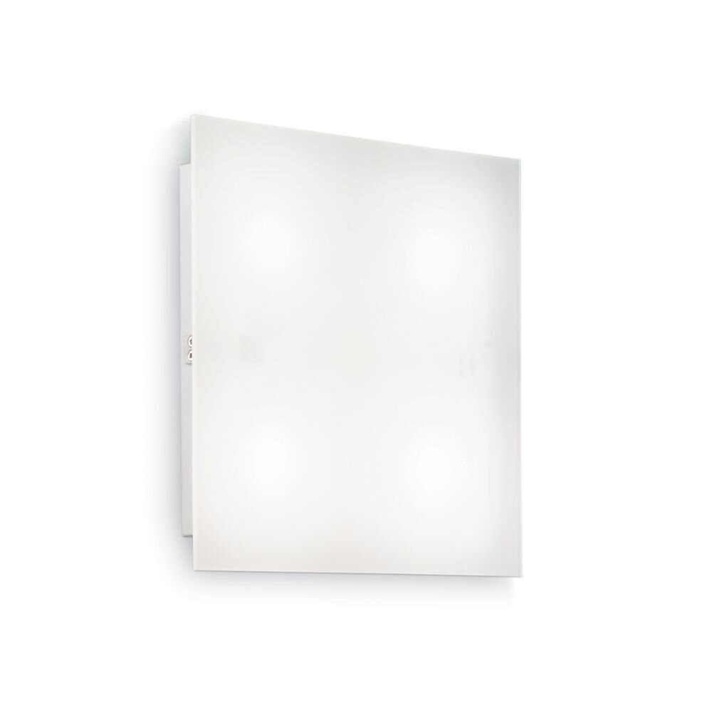 Ideal Lux FLAT Lámpara de Techo Blanca, 4 luces main product photo