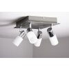 Trio 8214 Lámpara de techo LED Aluminio, Cromo, Acero inoxidable, 4 luces
