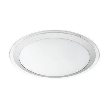 Eglo COMPETA-C Lámpara de Techo LED Blanca, 1 luz, Cambia de color