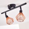 Grönhöj Lámpara de Techo Negro, 2 luces