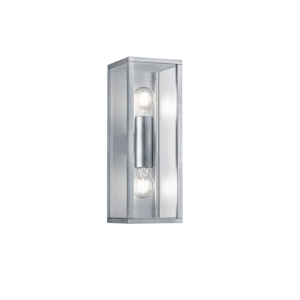 Trio Garonne Aplique Galvanizado, 2 luces main product photo