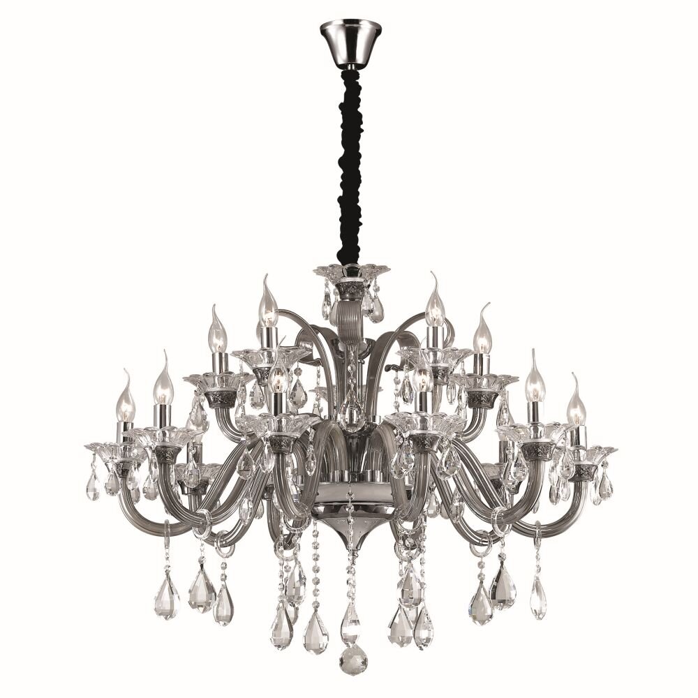 Ideal Lux COLOSSAL Lámpara Colgante Cromo, 15 luces main product photo