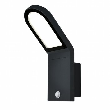 LEDVANCE ENDURA Aplique para exterior Negro, 1 luz, Sensor de movimiento