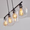 Baudette Lámpara Colgante Negro, 4 luces Baudette Lámpara Colgante Negro, 4 luces