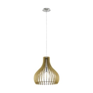 Eglo TINDORI Lámpara colgante Níquel-mate, 1 luz