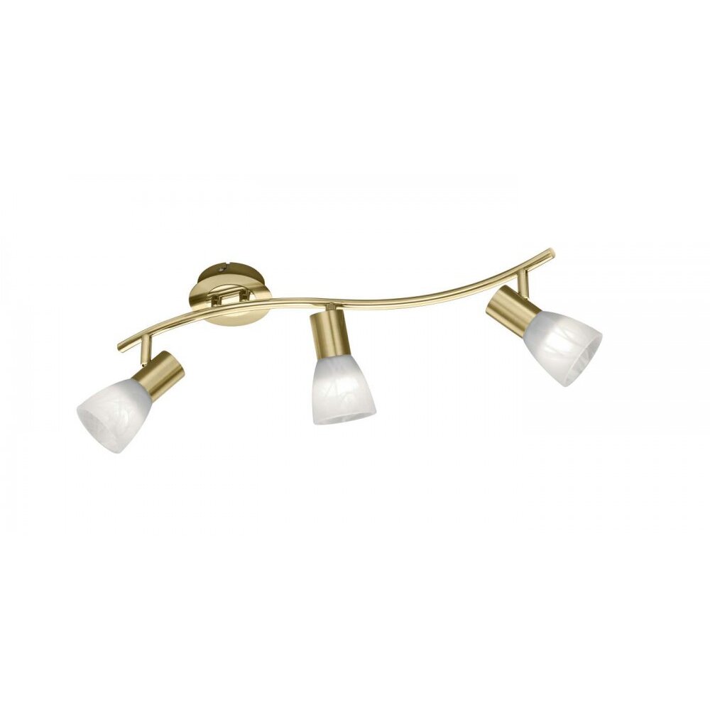 Trio LEVISTO Foco de techo LED Latón, 3 luces main product photo