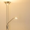 Rom Lámpara de pie LED Níquel-mate, 2 luces