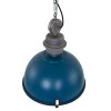 Steinhauer Bikkel Lámpara Colgante Azul, 1 luz