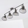 Oksevej Lámpara de Techo Plata, 4 luces