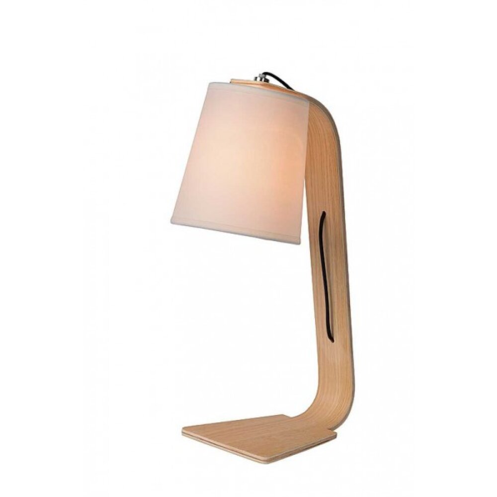 Lucide NORDIC Lámpara de mesa Blanca, 1 luz main product photo