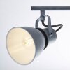 Brilliant Bogart Lámpara de Techo Gris, 3 luces