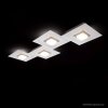 Grossmann KARREE Lámpara de Techo LED Aluminio, Titanio, 4 luces