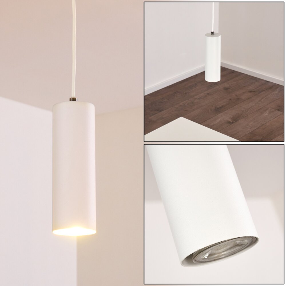 Zuoz Lámpara Colgante Blanca, 1 luz main product photo