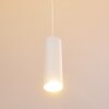 Zuoz Lámpara Colgante Blanca, 1 luz