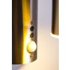Popoyan Aplique para exterior LED Acero inoxidable, 2 luces, Sensor de movimiento