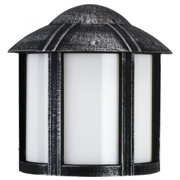 Albert 3221 Aplique para exterior Negro, Plata, 1 luz