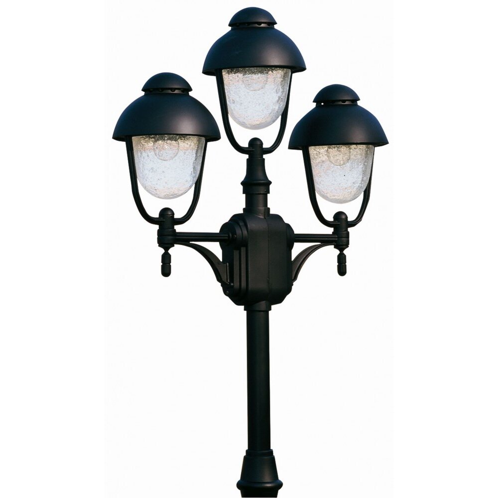 Albert 2041 Lámpara de pie para exterior Negro, 3 luces main product photo