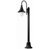 Lcd Lengerich Poste de jardin Negro, 1 luz