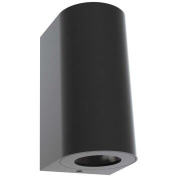 Nordlux CANTO Aplique para exterior Negro, 2 luces