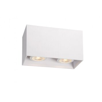 Lucide BODI Lámpara de techo Blanca, 2 luces