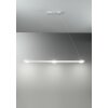 Fabas Luce Swan Lámpara Colgante LED Blanca, 3 luces