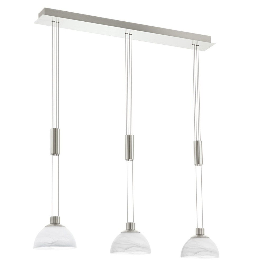 Eglo MONTEFIO Lámpara colgante LED Níquel-mate, 3 luces main product photo