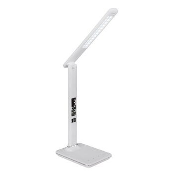 Lámpara de Mesa Globo TANNA LED Blanca, 1 luz