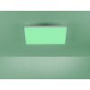 Paul Neuhaus Q-FLAG Lámpara de Techo LED Blanca, 1 luz, Mando a distancia, Cambia de color