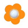 Waldi Fleur petit Lámpara de techo Naranja, 1 luz