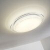 Bleik Lámpara de Techo LED Blanca, 1 luz, Mando a distancia