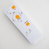 Bleik Lámpara de Techo LED Blanca, 1 luz, Mando a distancia