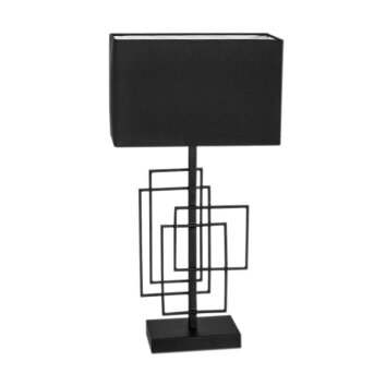 Lámpara de Mesa By Rydens Paragon Negro, 1 luz