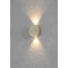 Escale SUN Aplique LED dorado, 2 luces