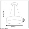 Lucide TALOWE Lámpara Colgante LED Blanca, 1 luz