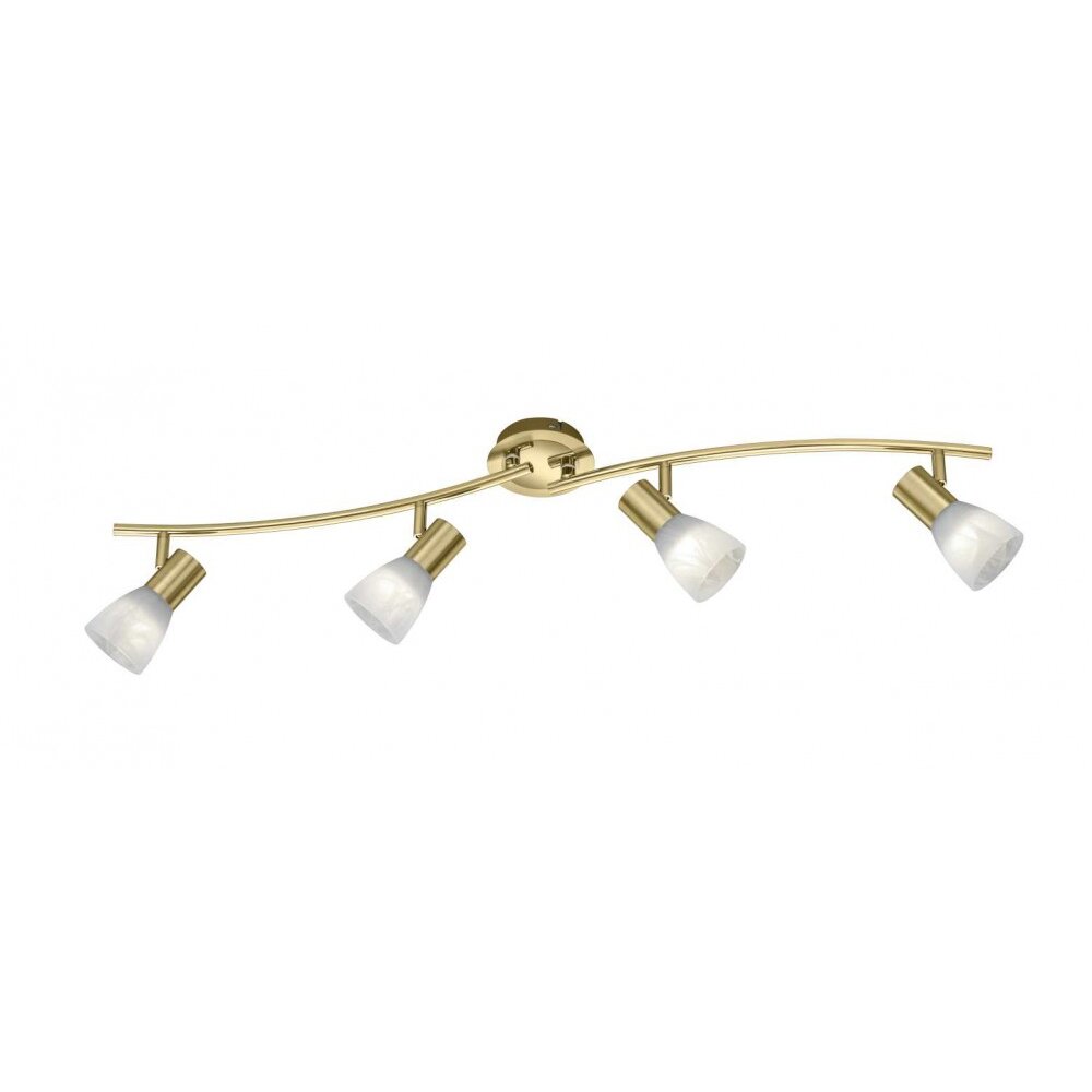 Trio LEVISTO Foco de techo LED Latón, 4 luces main product photo