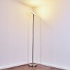 Wonsbek Lámpara de Pie LED Níquel-mate, 1 luz