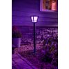 Philips Hue Ambiance White & Color Econic Poste de Jardín LED Negro, 1 luz, Cambia de color